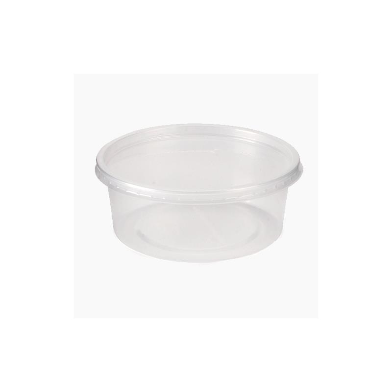Combo Microwave Pack Round Container & Lid 8oz